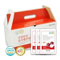 건강미인 무안 HACCP 저온착즙 빨간양파즙 100ml 50팩, 건강미인 빨간양파즙 50팩
