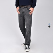 가이스토리 남자 바지 남성 워싱진 데님 팬츠 레귤러핏 리엘청바지