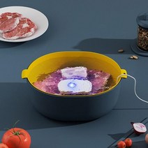 농산물세척기 과일세척기 A0NA 과일 및 야채 세탁기 무선 정수기 휴대용 초음파 클리너 살균기 장치 가정용 여행용