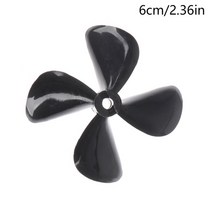 낚시용 rc낚시보트 미끼투척용 무선 GPS 직경 55mm 완전 침수 프로펠러 4 블레이드 CW CCW 고경도 RC 트롤링 네트 풀링 미끼 보트 선박 모델 부품 알루미늄 합금 하우, B