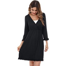 키큰임부복 태교여행원피스 키작녀 오피스 임부복 조리원복 수유 복장 모유 출산 옷 3/4 소매 임신 병원을