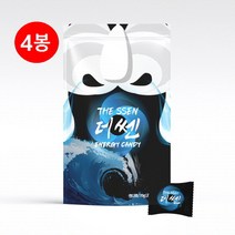 더쎈 코가뻥 목이시원 가슴이확 운전자 졸음 방지 비염 코막힘 천식 축농증엔 더쎈캔디, 70g / 4봉