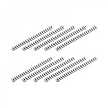 METALLIXITY Dowel Pin(5mmx80mm) 10Pcs 304 Stainless Steel Shelf Support Pegs Pin Fastener Elements -, 5mmx80mm