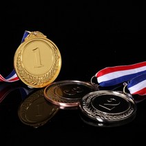 금은동 메달 시상식 행사 우승 상장 목걸이 DD-11808, 은메달