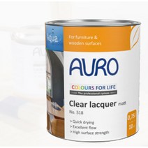 아우로 no.518 투명 무광 래커 바니쉬 10L