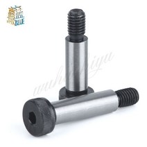 나사못 앙카볼트 볼트너트 나사 철물 1pc m5 m6 m8 m10 직경 6 8 10 12mm 등급 12.9 스틸 육각 소켓 캡 헤드 숄더 롤러 베어링 나사 볼트 고장력, m10 어깨 dia12mm, 70mm