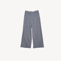 UNIQLO 유니클로 와이드 글렌체크 슬랙스 WOMAN_S