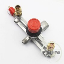 푸시풀 게이지 장력 인장 강도 시험기 신제품 공기 압축기 푸시 풀 밸브 스위치 제어 매니 폴드 레귤레이터 알루미늄 브래킷 레드 캡 압력 릴리프