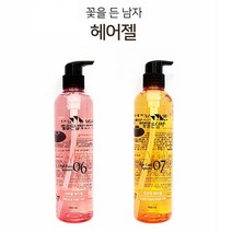 꽃을든남자 초강력 헤어젤 내추럴 헤어젤 헤어용품 남성 왁스 스프레이 헤어 뿌리는 크림 초강력 남자, 내추럴헤어젤400ml, 본상품선택