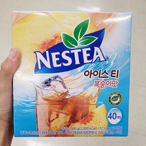 [홈플러스]네슬레_네스티아이스티스틱 복숭아 _40T 500G x 2개, 단품, 단품