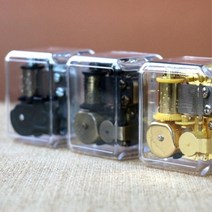 뮤직박스 자동태엽 클래식 미니오르골 생일선물 서재, 1-오르골-캐논