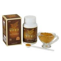 발효울금 분말 속이편한 발효울금 100g 발효차/울금/분말/발효울금/울금분말, 단일 수량