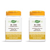 네이쳐스웨이 B-100 컴플렉스 B2 코엔자임 포함 캡슐, 100개입, 2개, 100정