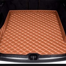 트렁크 매트 토레스 bmw 테슬라 XWSN-PU 가죽 커스텀 자동차 트렁크 매트 아우디 A6 2005-2011 2012-2018, 05 Brown_03 A6 2019-2022