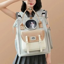 반려동물 심플 백팩형 이동가방 MB002 강아지백팩, X1