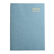 이쁜 다이어리 2023캘린더A4 수첩 및 사무용품 2023 정리함 시간 관리 효율 매뉴얼, 05 Blue