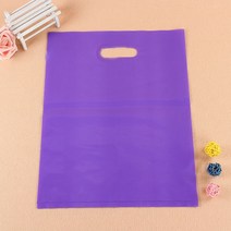 소기업용 맞춤형 쇼핑백 맞춤형 플라스틱 가방 맞춤형 인쇄 플라스틱 가방 팩 추가 인쇄 요금, 15x20cm 100PCS+Purple