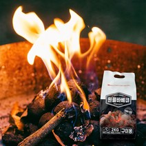 원콜바베큐 혼합형 2kg 야자숯 챠콜 바베큐숯