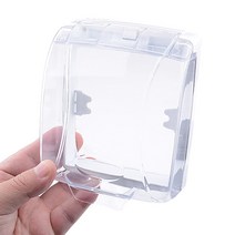 SMATRUL 방수 커버 무선 초인종 스마트 도어 벨 링 차임 버튼 투명 홈 카카지, Waterproof-cover(new