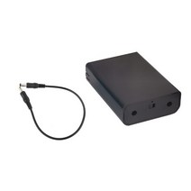 파워뱅크 자작배터리 캠핑용배터리 12V 출력 전원 공급 장치 3x18650 배터리 DIY 보조베터리 상자 Wifi 라, 02 Black