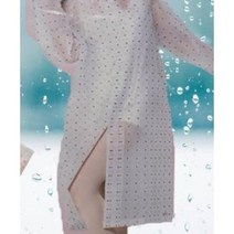 다회용 땡땡이 우의 우비 비옷 레인코트 성인용 골프용 용비옷 캠핑용