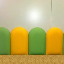 (방염)벽쿠션매트 고급형(반원형), 1