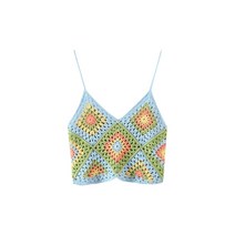 니트 뷔스티에 크로쉐 Mianyang 호주 컨트리 스타일 중공업 레트로 크로 셰 뜨개질