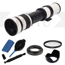 JINTU 420-800mm F/8.3 MF 망원 렌즈 + 클리닝 키트 D90 D300 D500 D600 D610 D700 D750 D800 D810 D800E D850 카메라, 1.Nikon