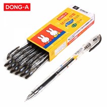 동아 미피 향기나는 중성펜 0.5mm 1다스 (12자루) (블랙), 블랙, 단품