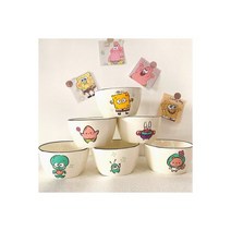 홈카페 토끼모양 아이스볼 머신 몰드 얼음틀 1+1, 스폰지밥 그릇세트6P 도자기 주방용 면기 원형 11.5