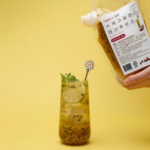 자일로스 담은 수제 과일청 패션후르츠 1kg