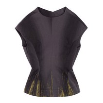 니나리찌 [NINA RICCI] 여성 민소매 탑 블랙 NRC07FRBL026YL
