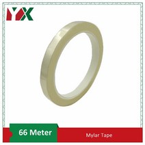 단열재 단열필름 접착식 보온재 바닥 외벽 1PC 색 접착제 절연 Mylar 테이프 변압기 모터에 대 한 높은 온, 06 Transparent_01 3mm_01 66M