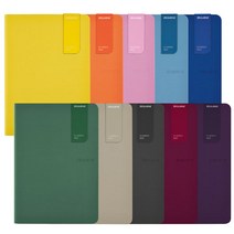 모나미 지퀀스 다이어리 The color A6 수첩 메모장, 라일락