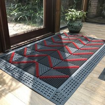솔매트 조립식 맞춤 퍼즐 매트 상가 매장 회사 관공서 학교 출입구 발매트 자리 발판 60x90cm, B형 그레이 60x90cm