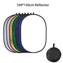 사진 스튜디오용 컬러 반사판 휴대용 접이식 조명 디퓨저 액세서리 x cm 1x1cm in 1, CHINA_100x150cm