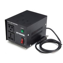 LVYUAN(료엔) 업 트랜스 다운 트랜스 500W 해외 국내 양용형 변압기 강압·승압 DT-500VA