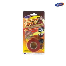 25mm 배관 실리콘 방수 절연 적색 테이프 닥트실링 온실보수 누수방지