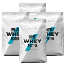 마이프로틴 임팩트웨이 프로틴 4kg 관부가세포함, 4개, 1kg