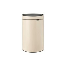 브라반티아 Touch Bin 40L Großer Mülleimer für die Küche, Soft Beige, Soft Beige