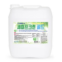 산케미칼 친환경 세이프크린골드 18.75L 고농축 다목적 중성세제 대명크린