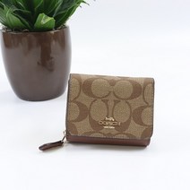 [미국해외직구] 코치 COACH 아울렛 호환 시그니처 트라이폴드 월렛 반지갑 WALLET 7331