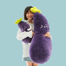 코튼푸드 가지 바디필로우 100cm 모찌쿠션 50cm, 2. 가지 모찌쿠션 1+1