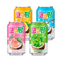 코코팜 복숭아 / 요구르트 / 망고코넛 / 포도 340ml 24캔, 코코팜 핑크 복숭아 340ml 24캔