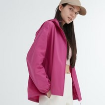 유니클로 재팬 여성 포켓터블 파카 휴대용 자켓 재킷 UV 자외선 차단 핑크 460892, M