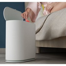 바퀴달린쓰레기통 10L 이동형 슬림형 원터치쓰레기통