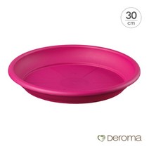 [데팡스] [Made in Italy] 데로마 플라스틱 화분받침대 소토바소 펀 데이(30c, 사이즈:30cm / 색상:fuxia