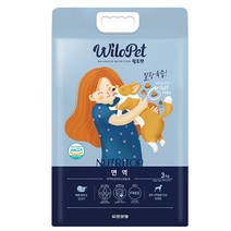 윌로펫 뉴트리탑 말량육즙 소프트사료 면역 3kg, 1개