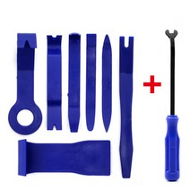 도어트림 제거 헤라 자동차 수리 도구 키트 새로운 라디오 세트 자동 클립 패널 53, 갈색