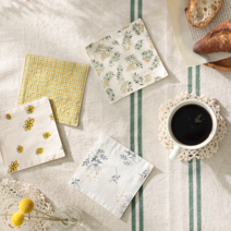 [벨라이프] 라이블리 티코스터 4type, 색상:04.그린리프